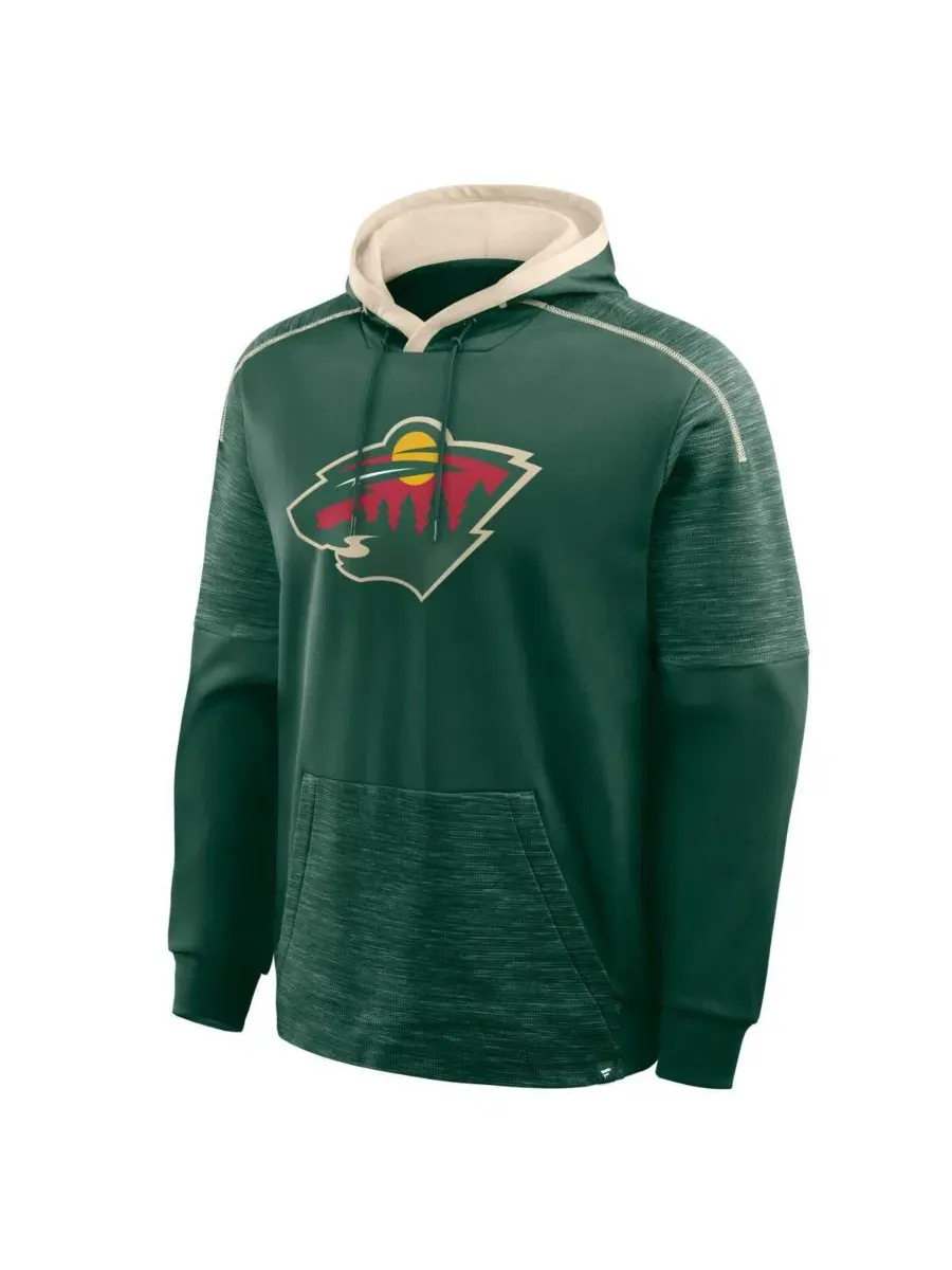Толстовка с капюшоном Goaltender Defender Pullover Hoodie Fanatics — изображение 3 из 3, зеленый зеленый