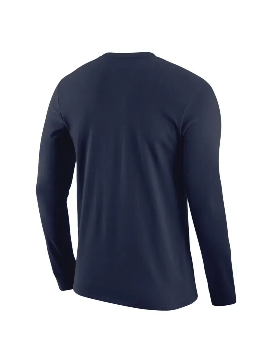 Футболка с длинным рукавом UTSA Roadrunners Diagonal Logo Nike — изображение 2 из 3, темно-синий