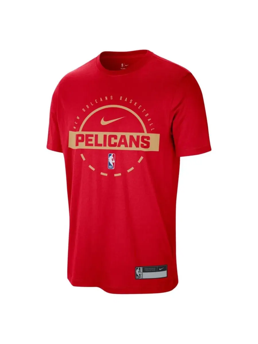 Футболка с принтом New Orleans Pelicans 2025/26 On-Court Flare Performance Practice Nike — изображение 2 из 3, красный