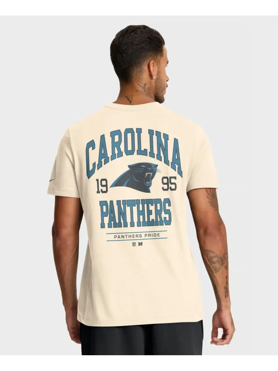 Футболка с принтом Carolina Panthers Freestyle Essential Nike — изображение 5 из 5, прозрачный
