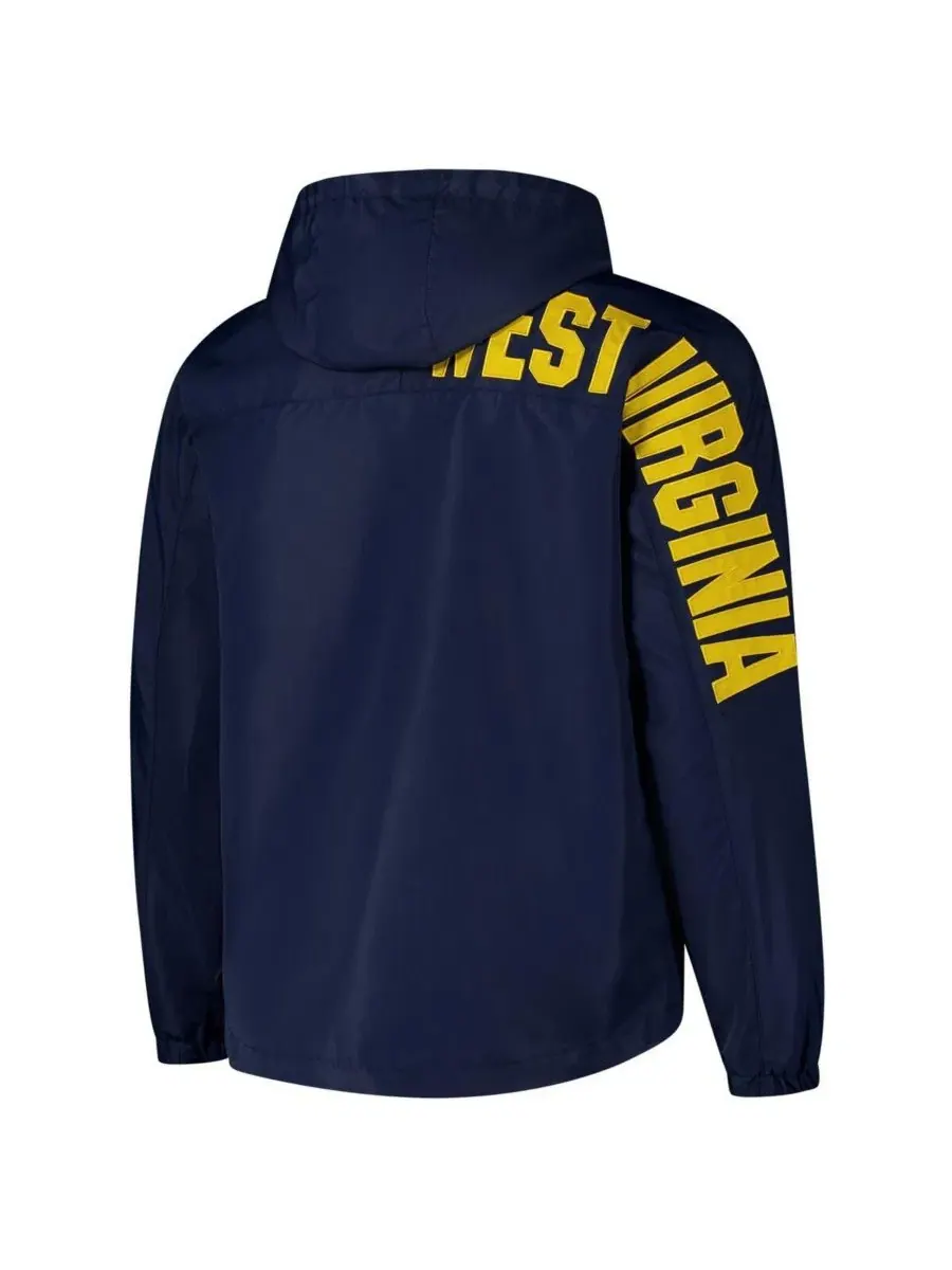 Ветровка-анорак с капюшоном и полузамком Colosseum Reloaded Anorak Half-Zip Jacket — изображение 3 из 3, темно-синий