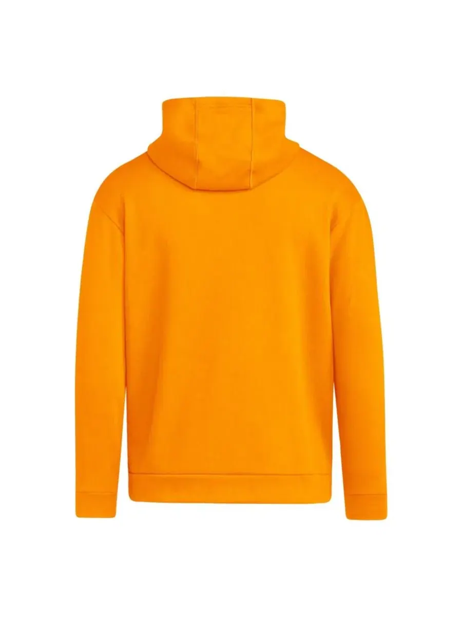 Худи с длинным рукавом, с капюшоном и передним карманом, Wordmark adidas — изображение 3 из 3, оранжевый