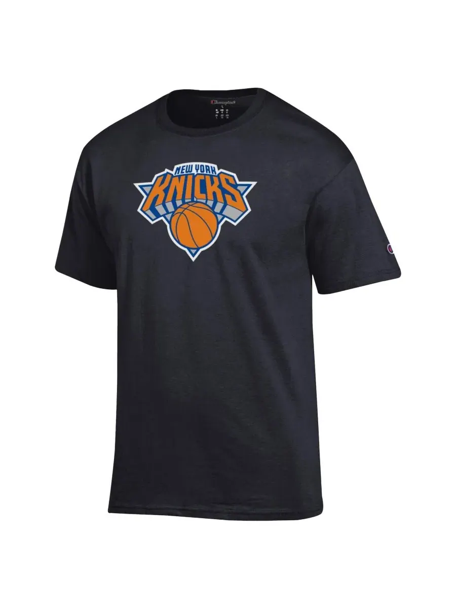 Футболка с коротким рукавом New York Knicks Champion — изображение 3 из 3, черный