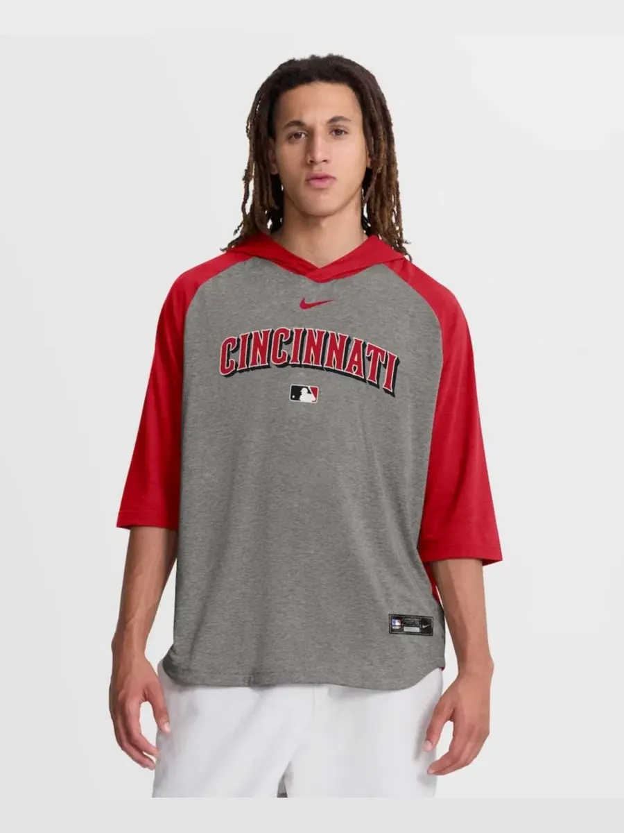 Футболка с капюшоном и рукавом 3/4 Nike Flux Dri-FIT