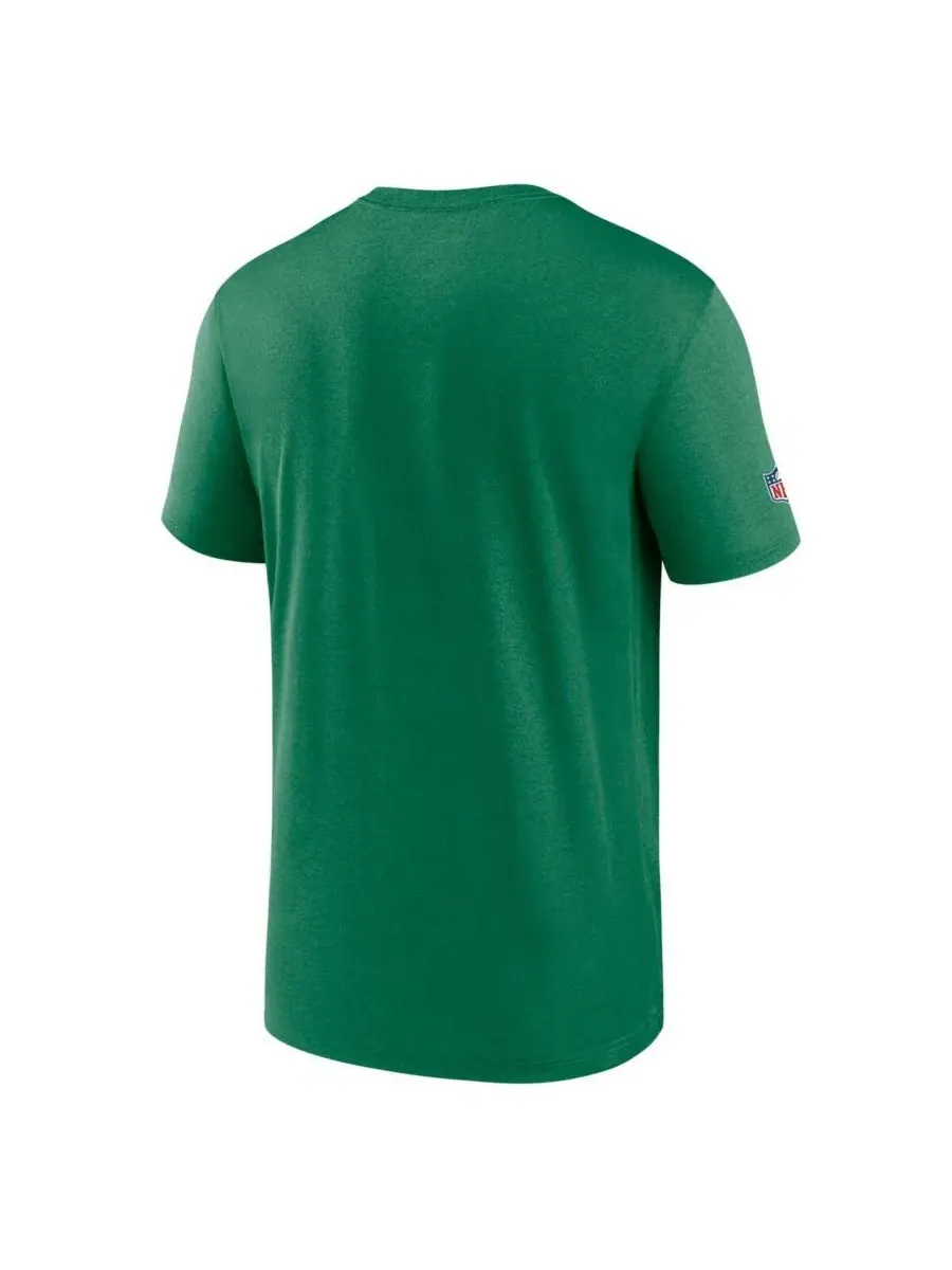 Футболка Nike Legend Performance с логотипом Philadelphia Eagles — изображение 3 из 3, зеленый