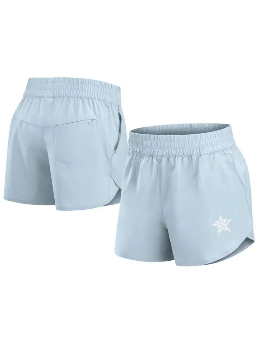 Шорты на резинке Astros Studio Woven Vibe Pull-On Fanatics