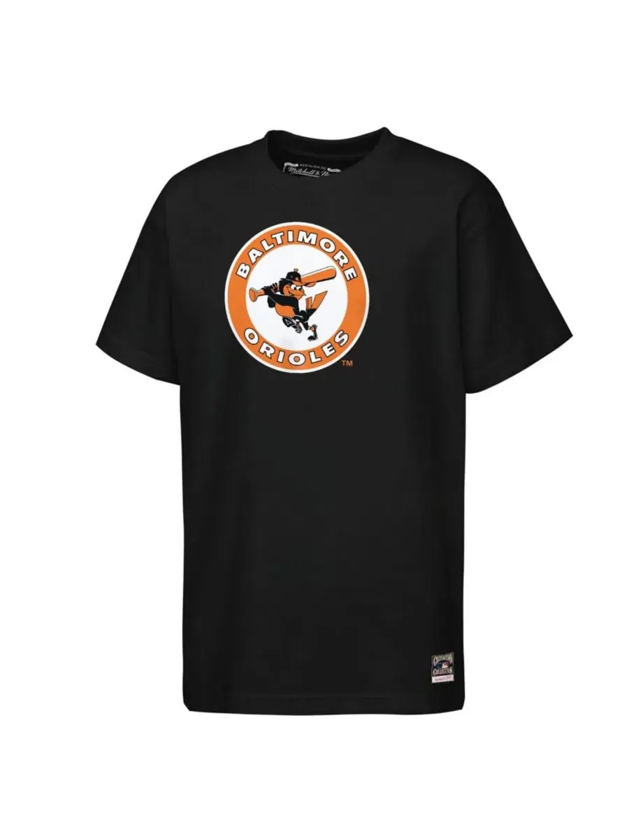 Футболка с принтом Cooperstown Concession Mitchell & Ness — изображение 3 из 3, черный