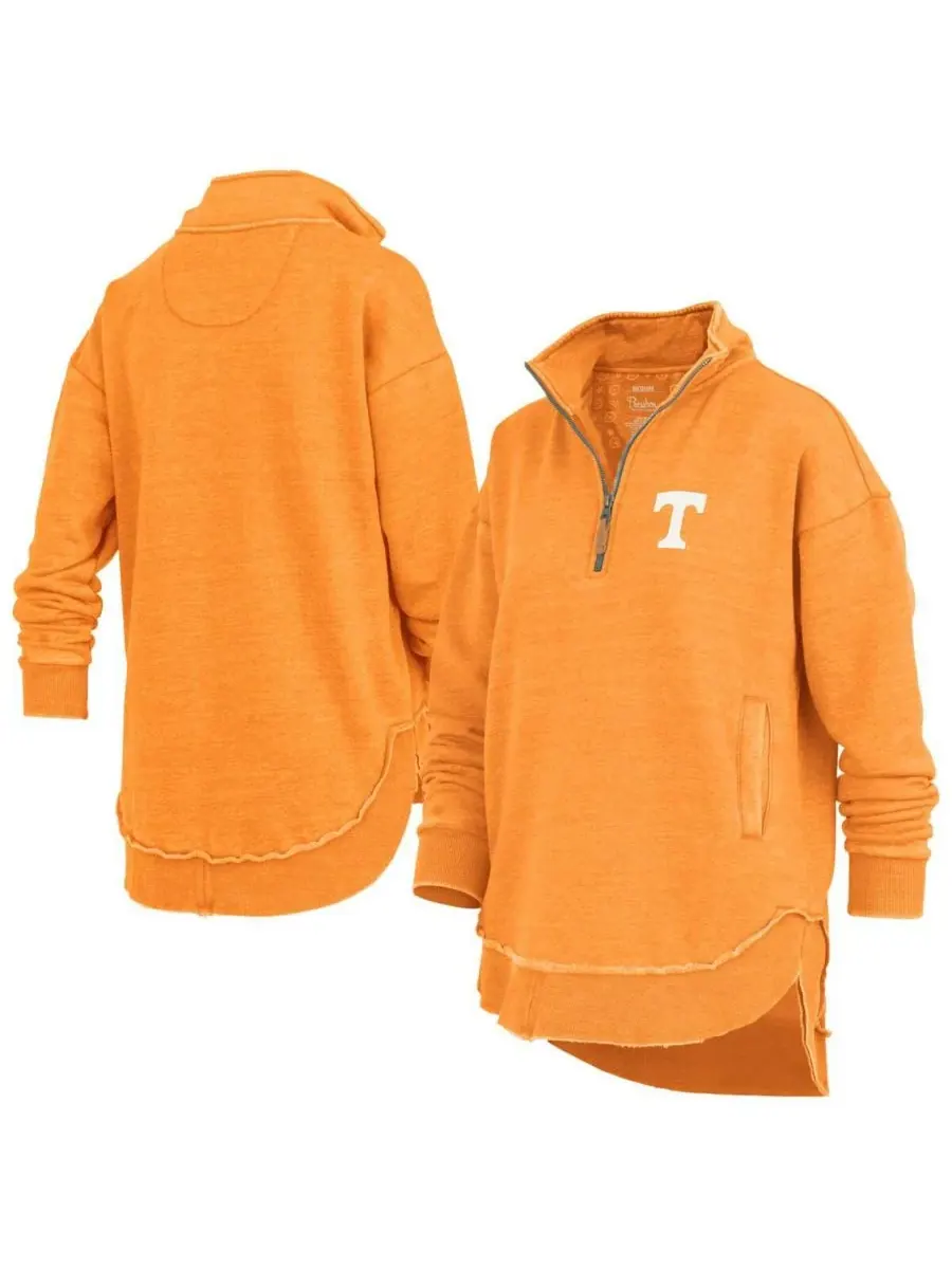 Pressbox Женская толстовка Tennessee Orange Tennessee Volunteers Northfork Sojourn Poncho