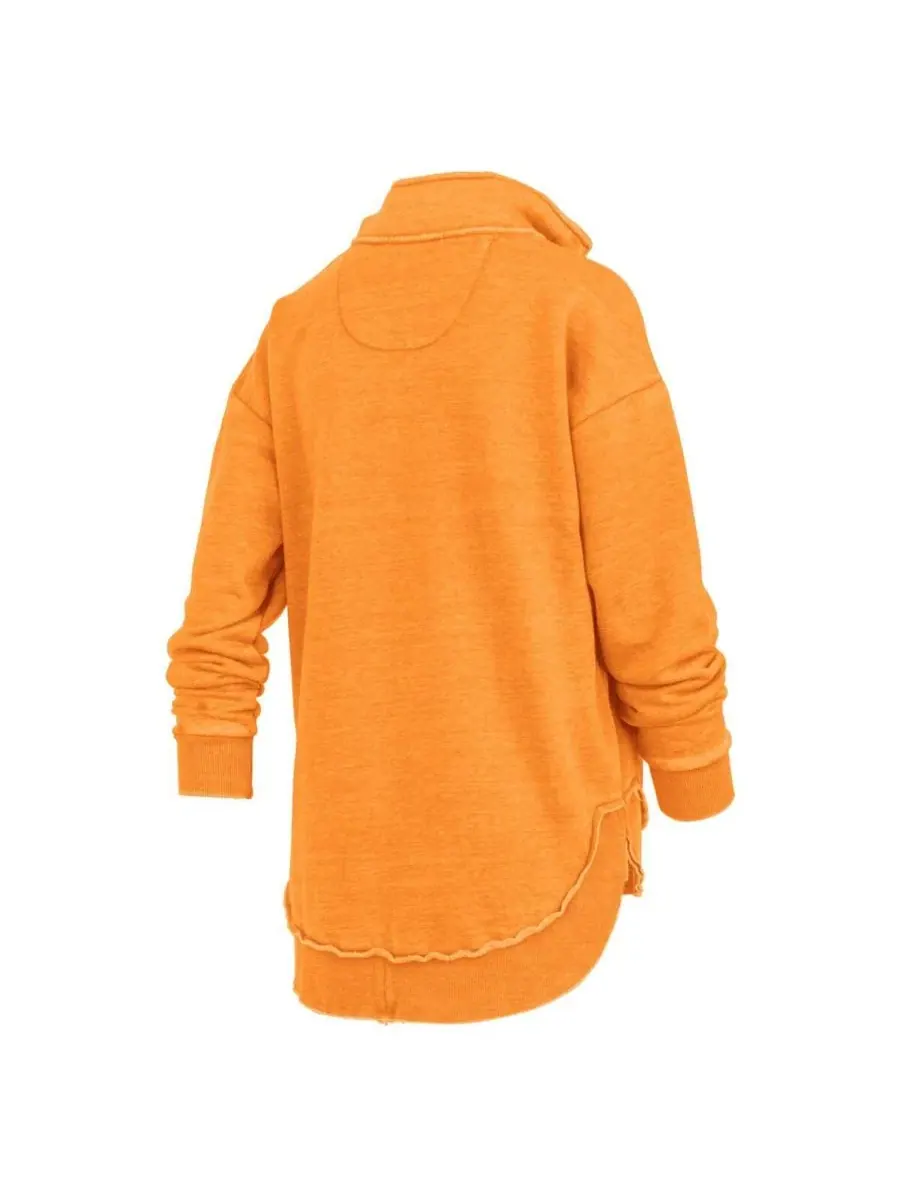 Pressbox Женская толстовка Tennessee Orange Tennessee Volunteers Northfork Sojourn Poncho — изображение 2 из 3, оранжевый