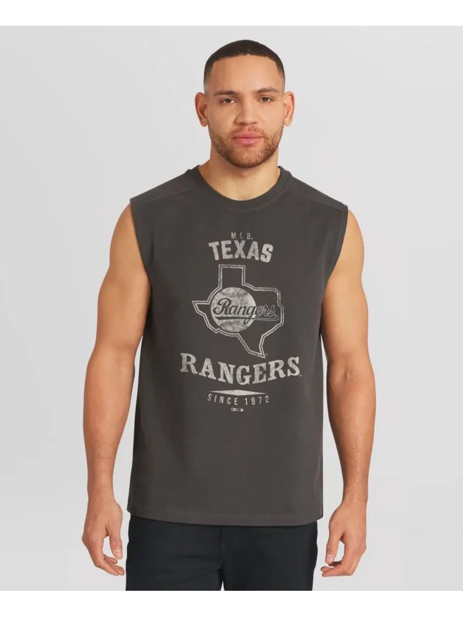 Мужская майка-безрукавка с принтом Texas Rangers Darius Rucker Collection By Fanatics
