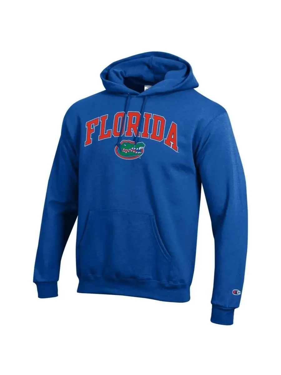 Мужская толстовка с капюшоном Royal Florida Gators с арочным логотипом Champion — изображение 3 из 3, королевский