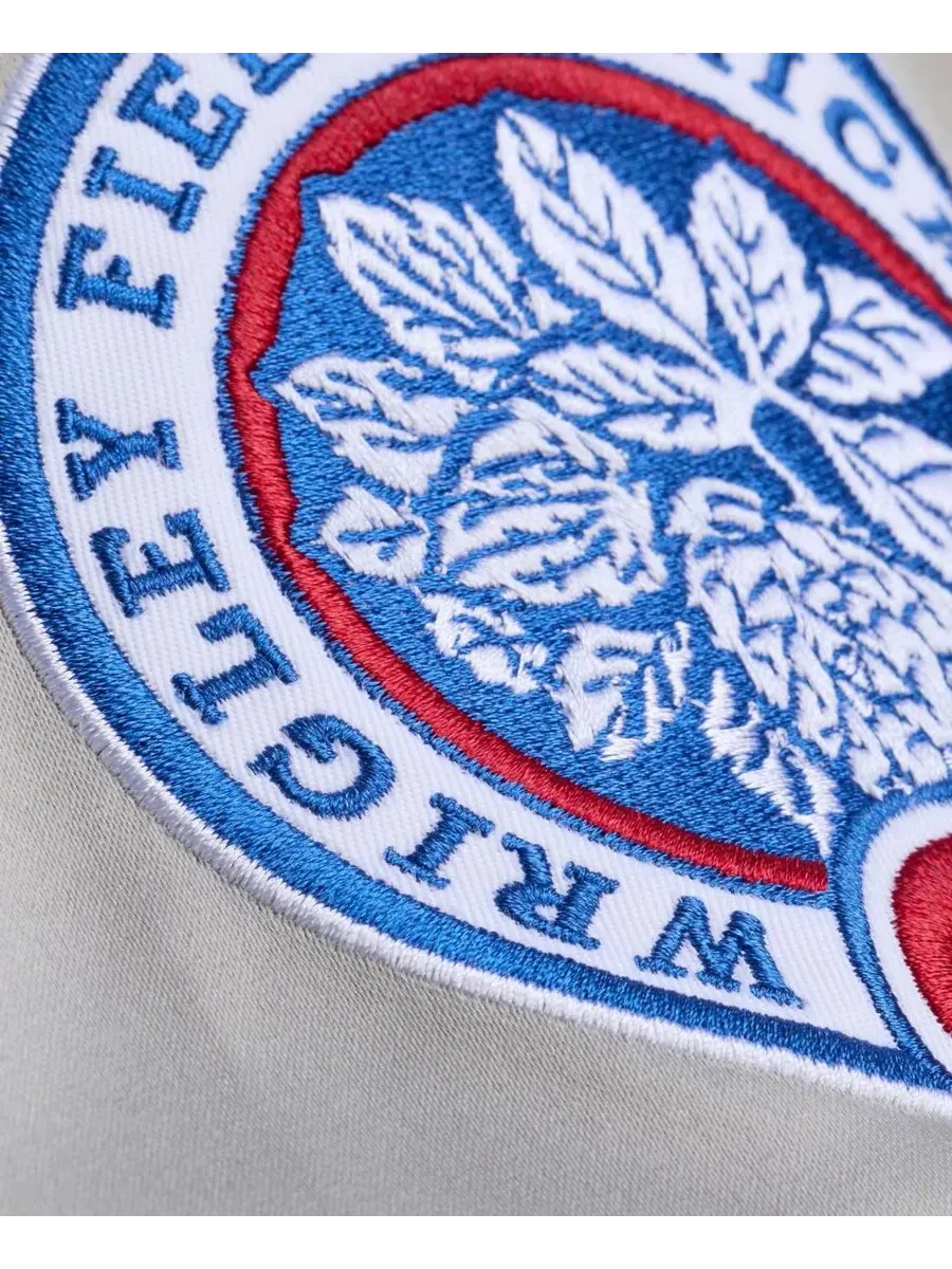 Куртка-бомбер легкая сатиновая с принтом Thunderstorm Head Coach Mitchell & Ness — изображение 4 из 5, серый