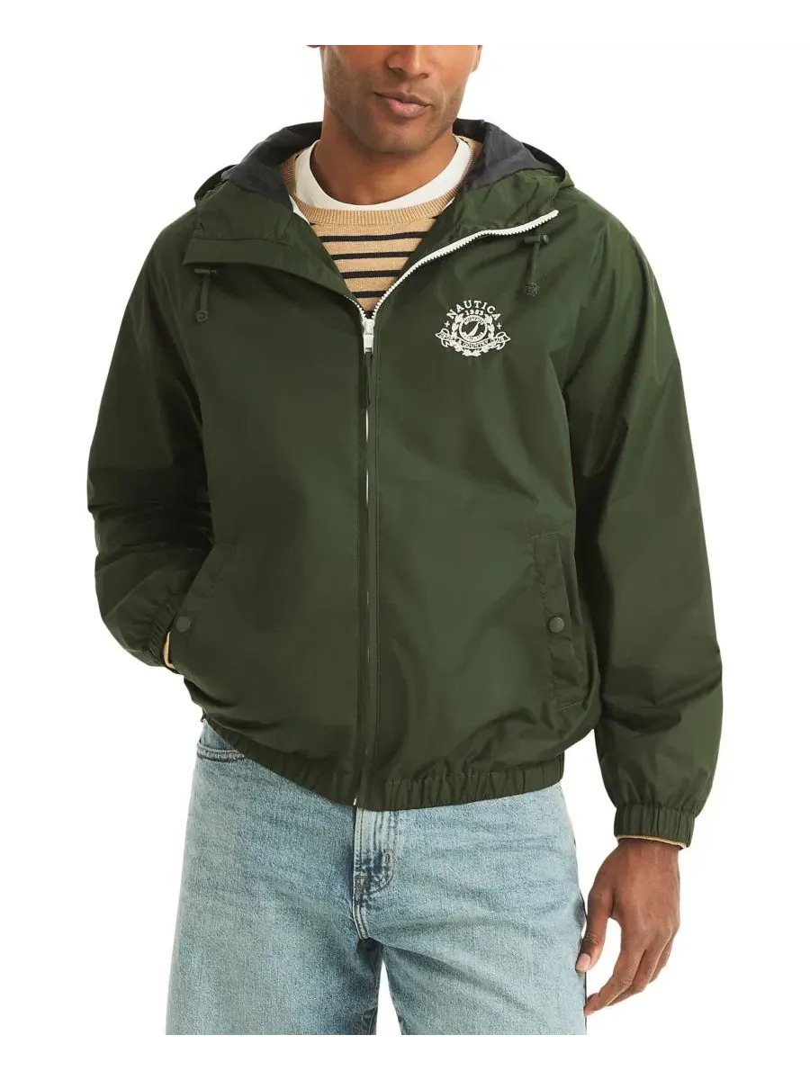 Мужская нейлоновая куртка с эмблемой Crest Nautica — изображение 1 из 4