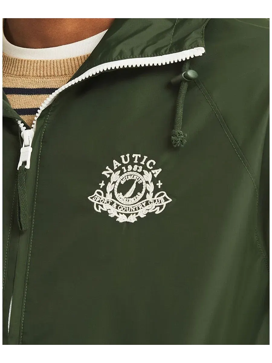 Мужская нейлоновая куртка с эмблемой Crest Nautica — изображение 3 из 4