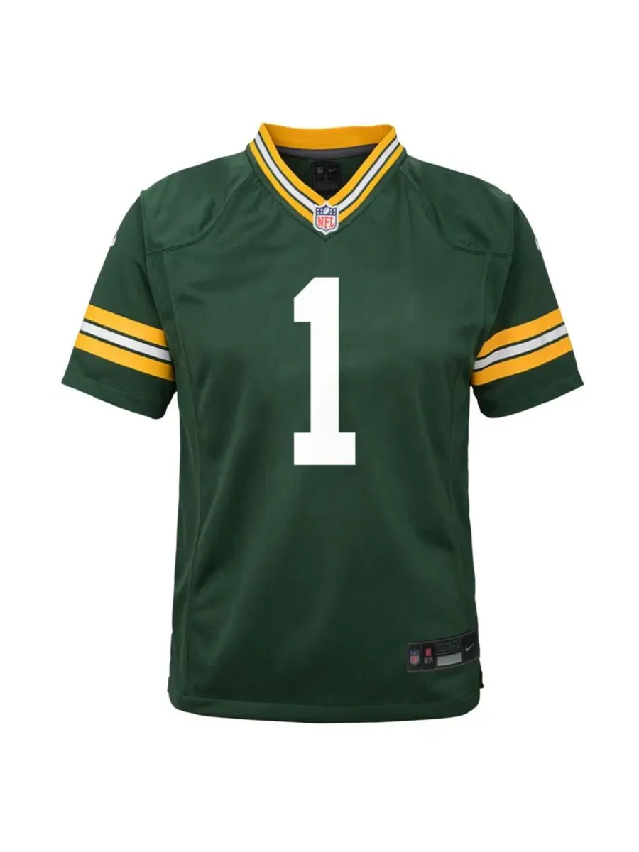 Детская футболка Micah Parsons Green Bay Packers Nike — изображение 2 из 3, зеленый