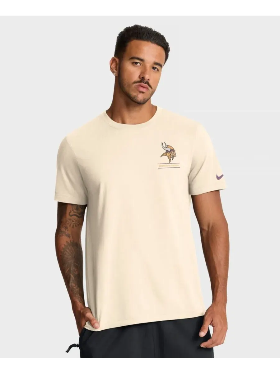 Футболка с принтом Minnesota Vikings Freestyle Essential Nike — изображение 2 из 5, прозрачный