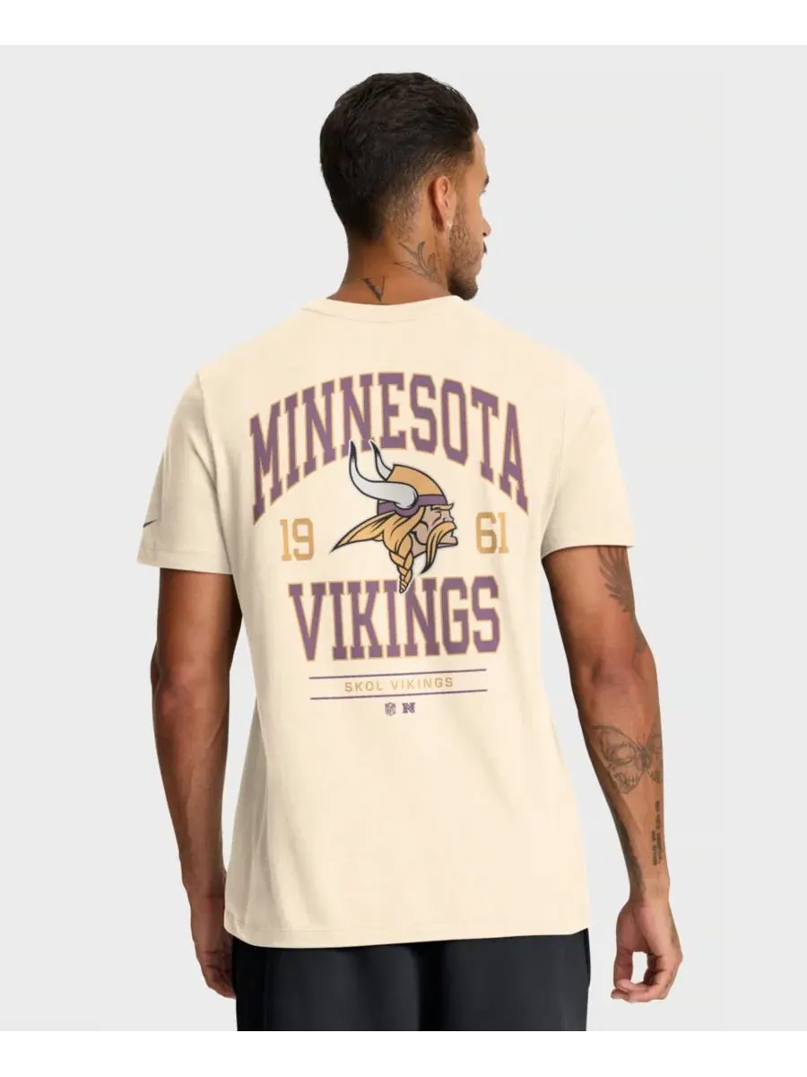 Футболка с принтом Minnesota Vikings Freestyle Essential Nike — изображение 3 из 5, прозрачный