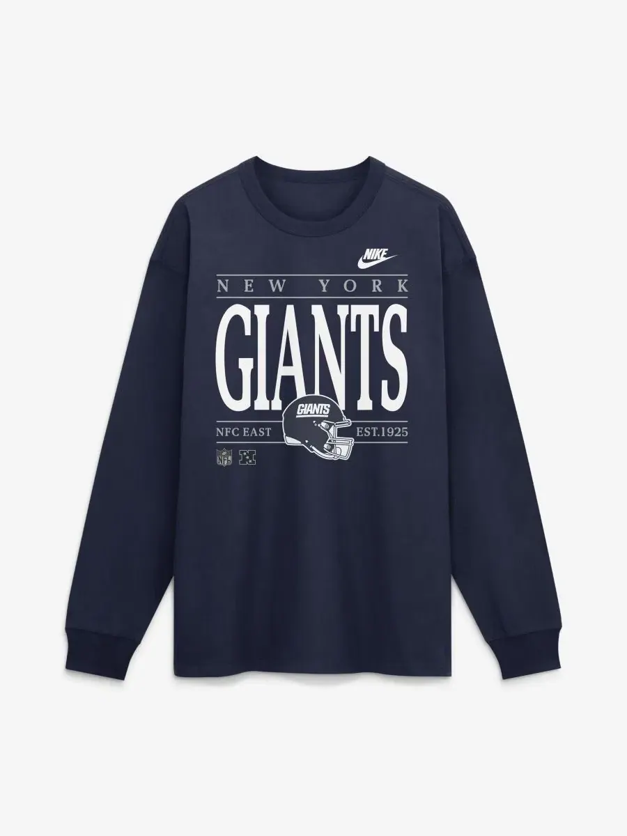 Футболка с длинным рукавом с принтом New York Giants Red Zone Max90 Nike