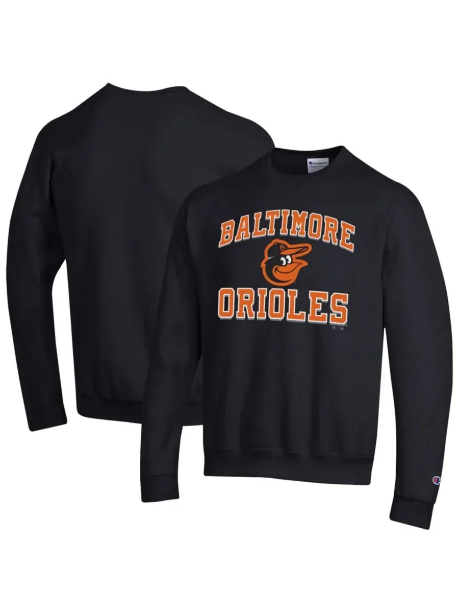 Свитшот с логотипом Baltimore Orioles Heart Soul Power Champion