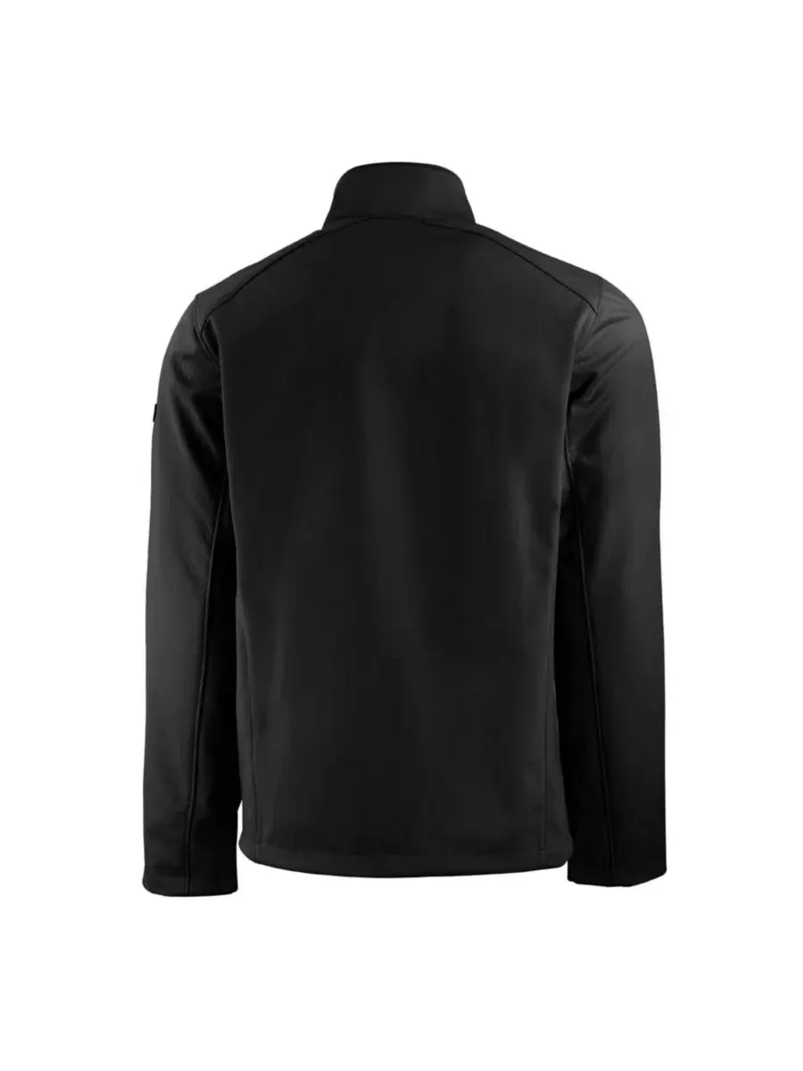 Мужская куртка из софтшелла с флисом, модель Evoke Eco Cutter & Buck — изображение 3 из 3, черный
