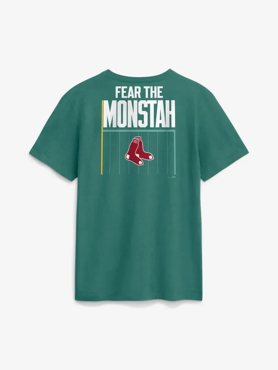 Футболка с коротким рукавом с принтом Boston Red Sox Local Nike — изображение 2 из 2, зеленый