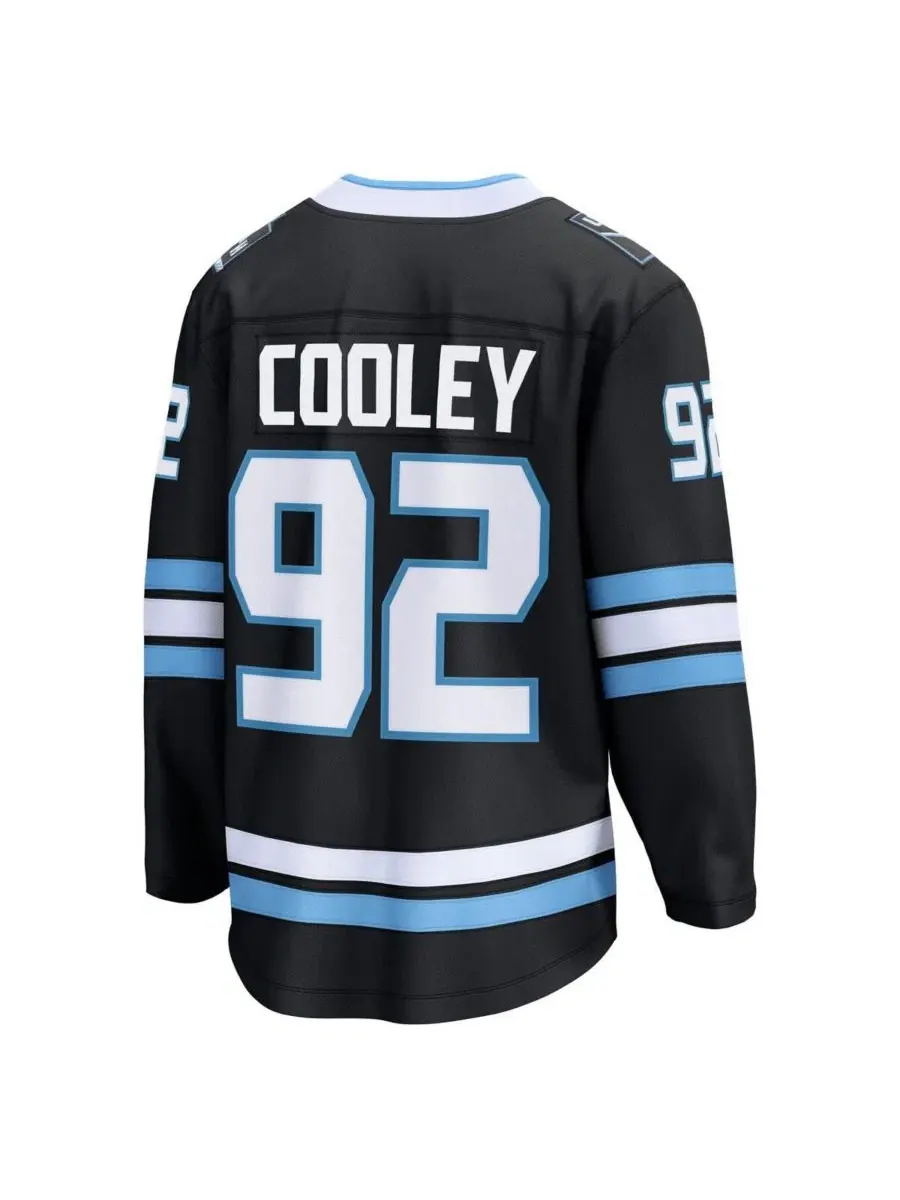 Хоккейный джерси Logan Cooley Utah Mammoth Home Fanatics — изображение 2 из 3, черный