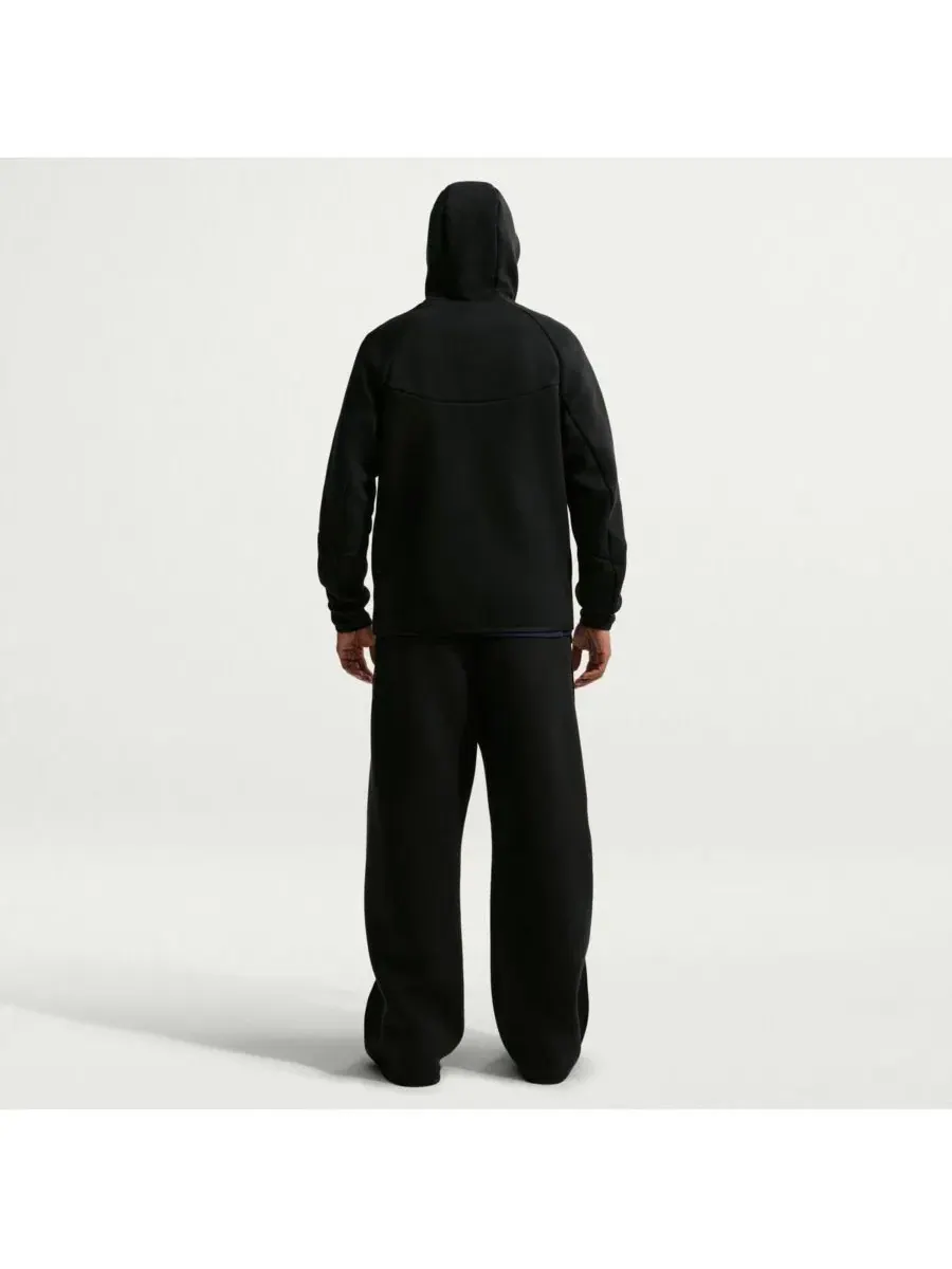 Худи Nike Tech Fleece Windrunner с полной застежкой-молнией — изображение 2 из 4, черный