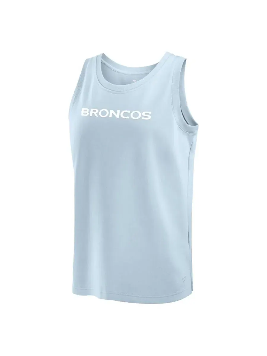 Мужская майка без рукавов с принтом Denver Broncos Elements Fanatics — изображение 3 из 3, светлый синий
