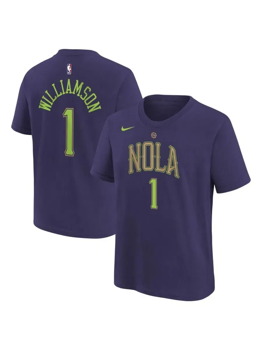 Футболка с коротким рукавом с принтом Zion Williamson Nike