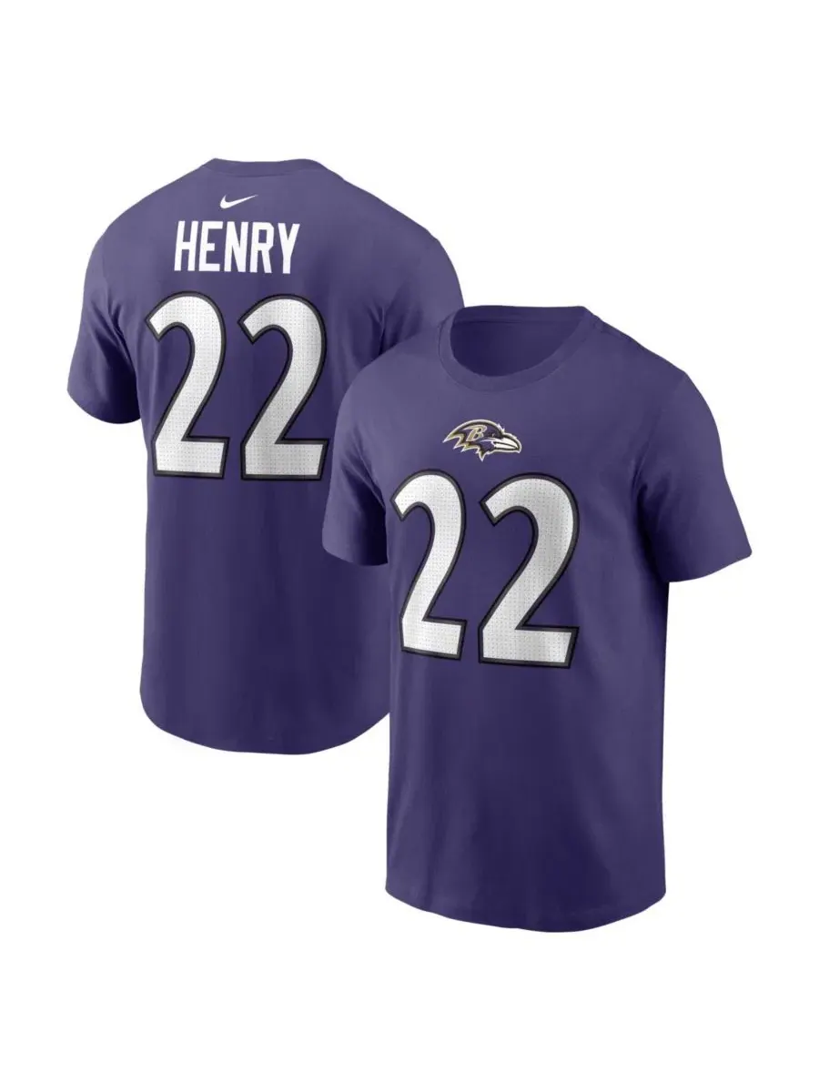 Футболка с именем и номером игрока Derrick Henry Nike
