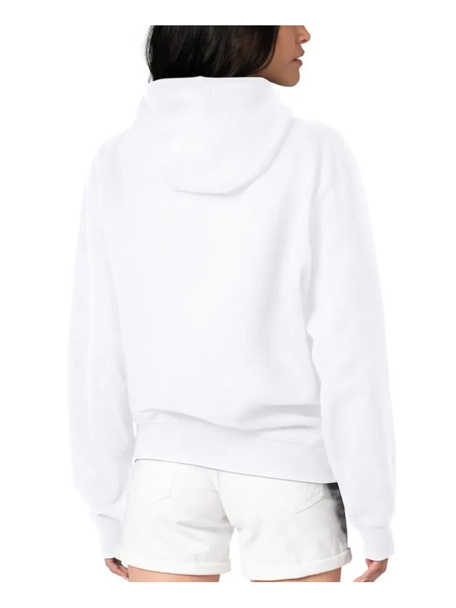 Женский худи с длинным рукавом, с принтом, Football Logo Fleece Tri-Blend Pullover Hoodie G-III — изображение 2 из 2, белый