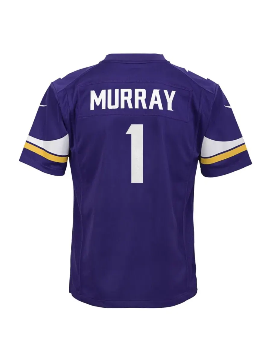 Детская футболка-джерси с принтом Kyler Murray Purple Nike — изображение 3 из 3, фиолетовый