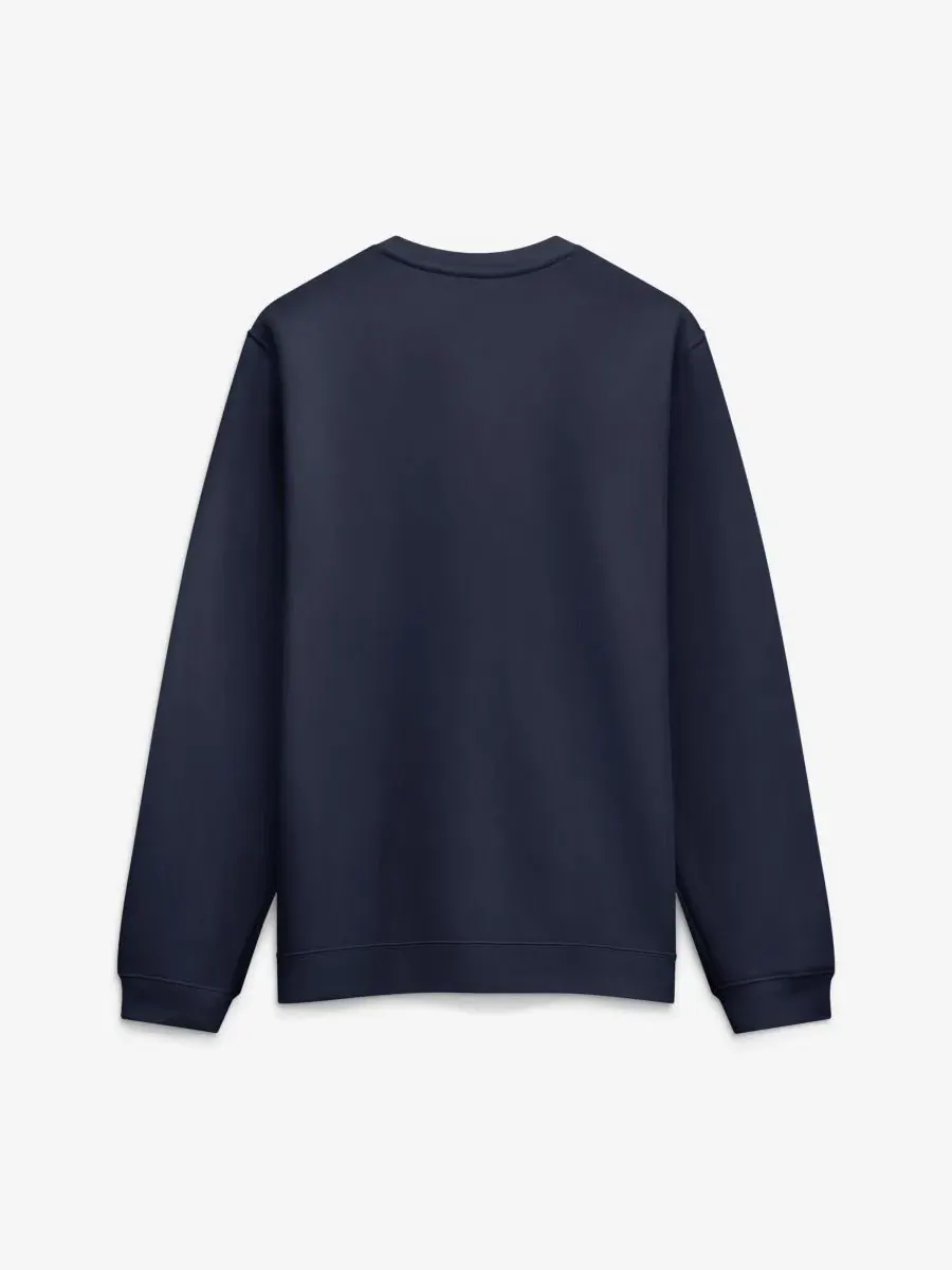 Свитшот с принтом Defensive Leader Club Fleece Nike — изображение 2 из 3, темно-синий