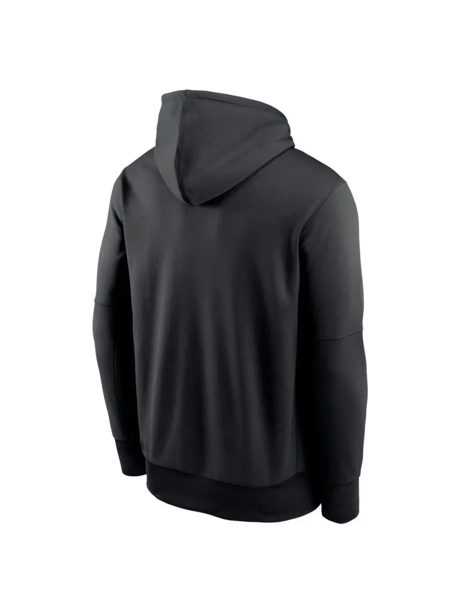Толстовка-худи с принтом Football Icon Performance Fleece Pullover Hoodie Nike — изображение 2 из 3, черный