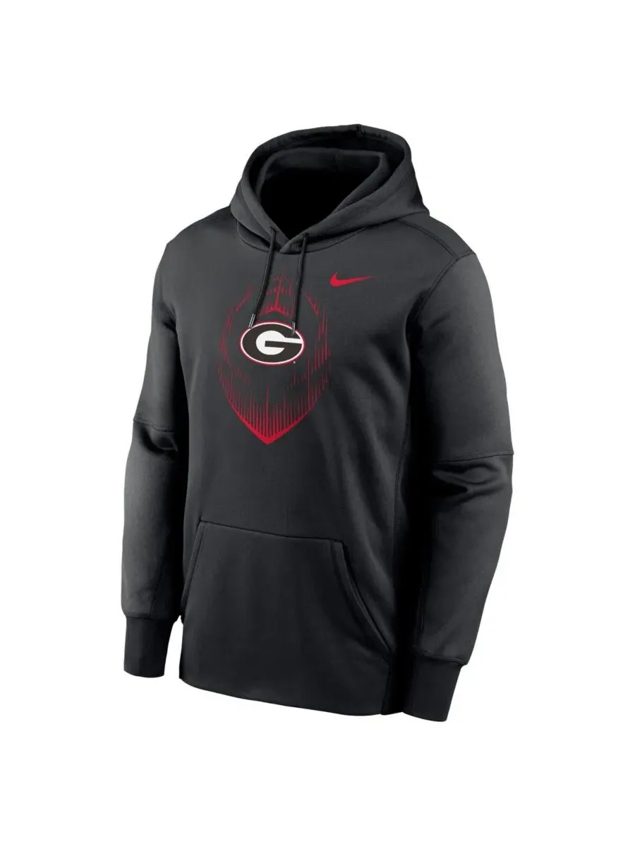 Толстовка-худи с принтом Football Icon Performance Fleece Pullover Hoodie Nike — изображение 3 из 3, черный