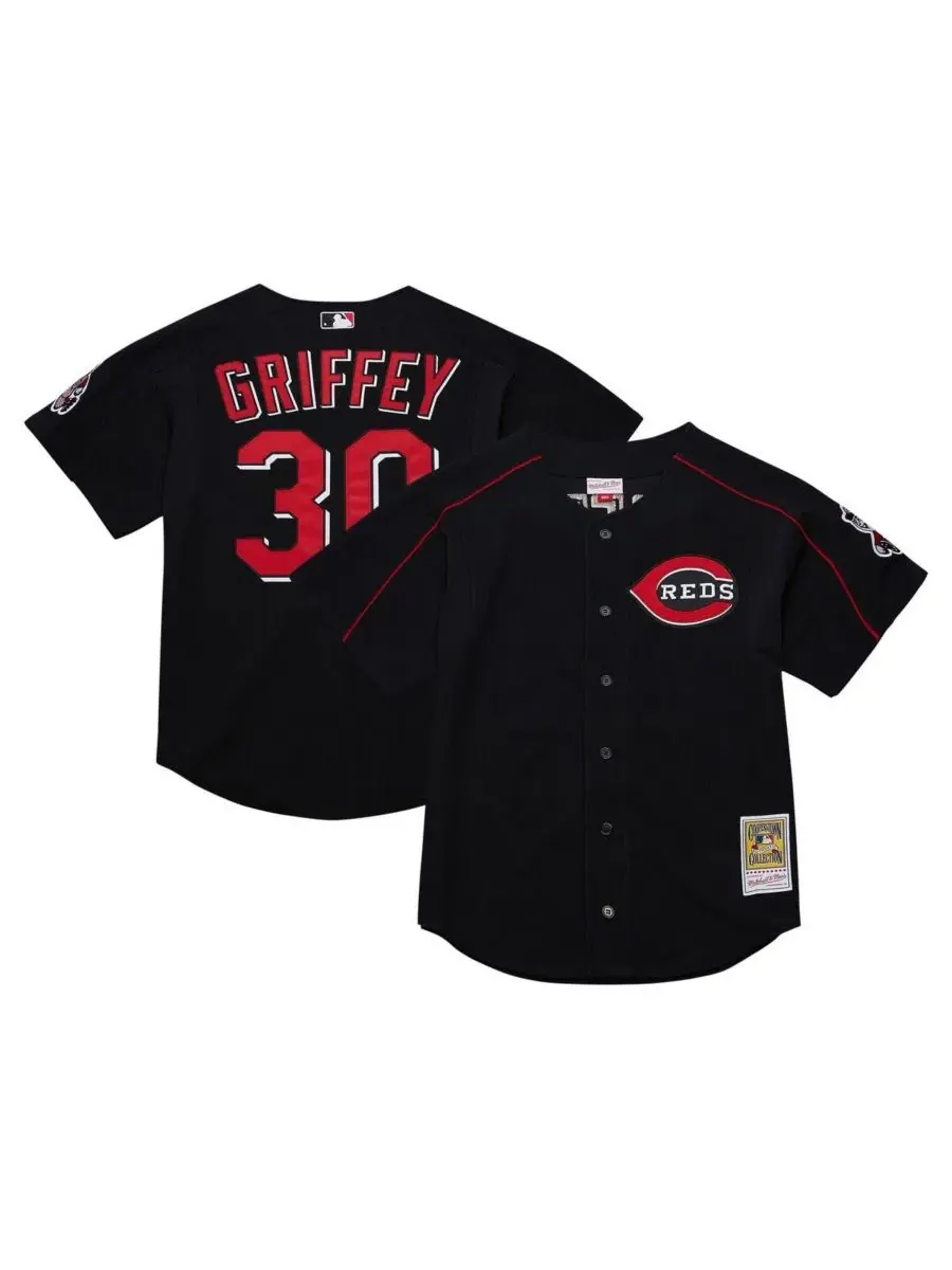 Мужская бейсбольная джерси с сетчатым материалом Ken Griffey Jr. Mitchell & Ness