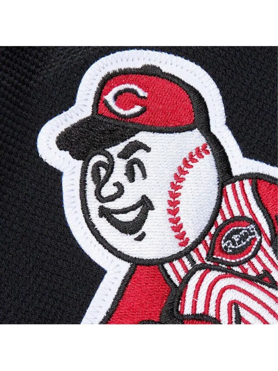Мужская бейсбольная джерси с сетчатым материалом Ken Griffey Jr. Mitchell & Ness — изображение 4 из 7, черный