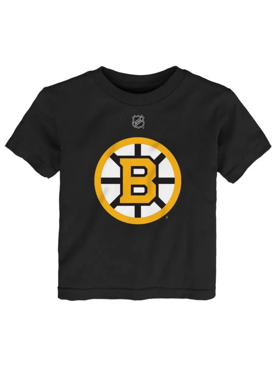 Футболка с принтом Boston Bruins Primary Logo Outerstuff