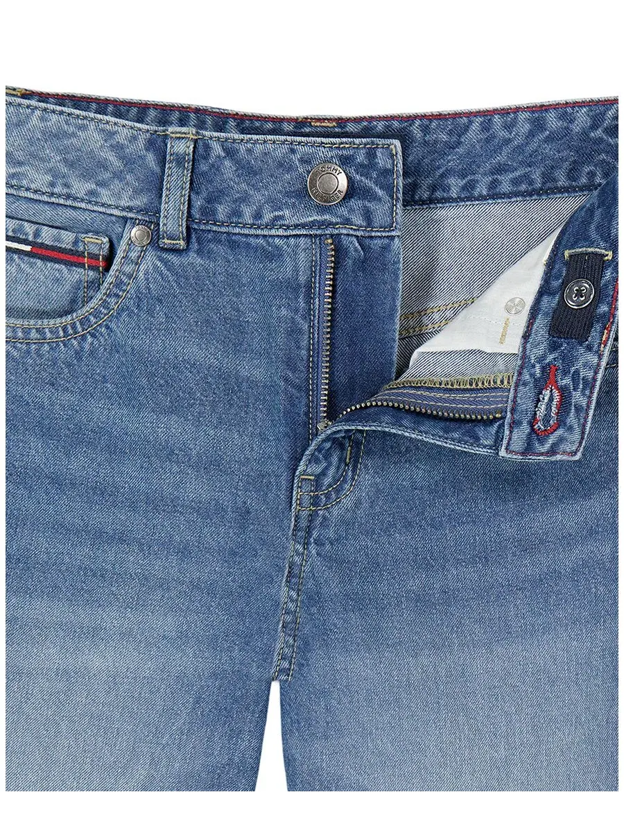 Широкие джинсы с заниженной талией Tommy Hilfiger, Dekalb Wash — изображение 4 из 5