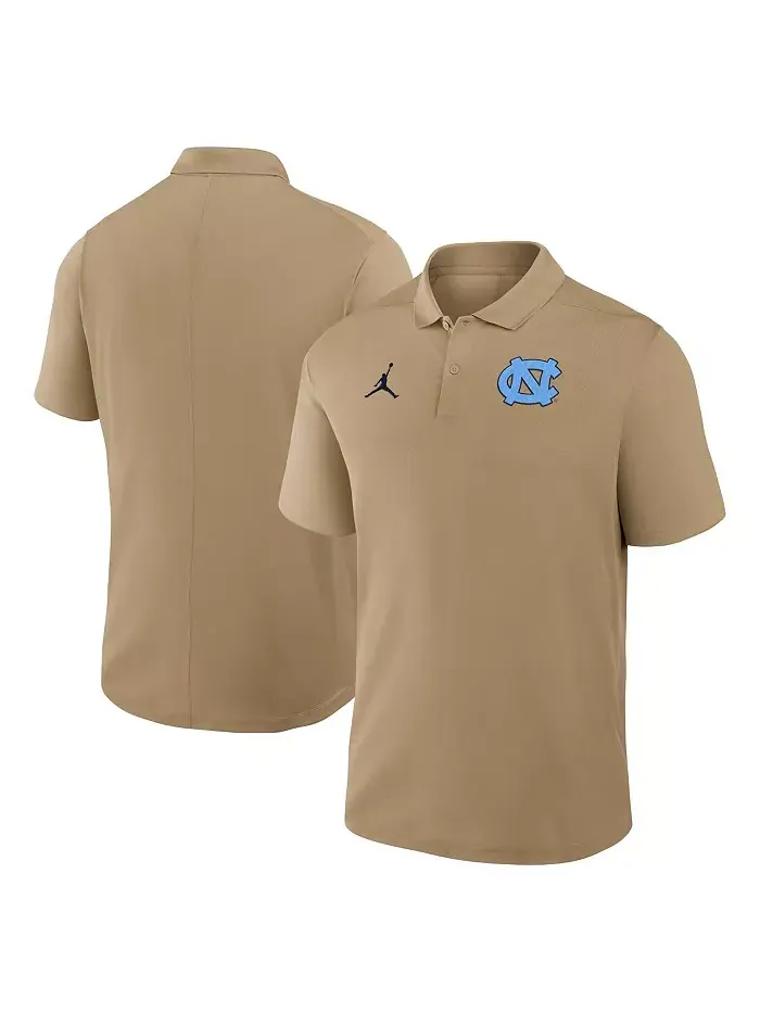 Мужская поло для активного отдыха Primetime Victory с основным логотипом North Carolina Tar Heels