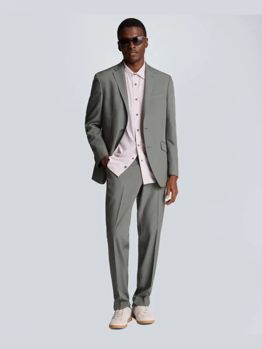 Классическая рубашка с коротким рукавом Kenneth Cole, Oxford Texture Grape — изображение 2 из 6