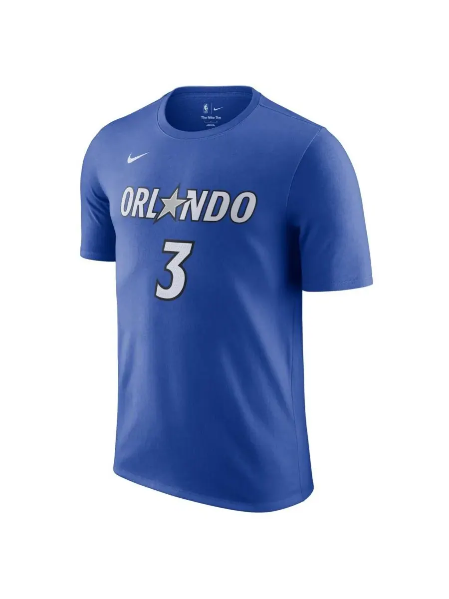Nike Мужская синяя футболка с номером игрока команды Orlando Magic "Desmond Bane" из коллекции Icon — изображение 2 из 3