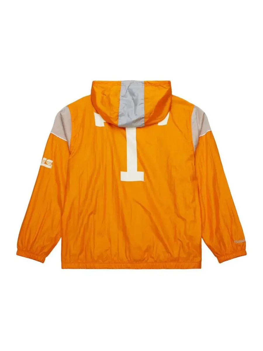 Mitchell & Ness Мужская оранжевая куртка-анорак Tennessee Volunteers с винтажным логотипом и — изображение 4 из 5, оранжевый