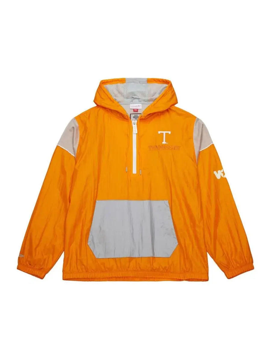 Mitchell & Ness Мужская оранжевая куртка-анорак Tennessee Volunteers с винтажным логотипом и — изображение 5 из 5, оранжевый