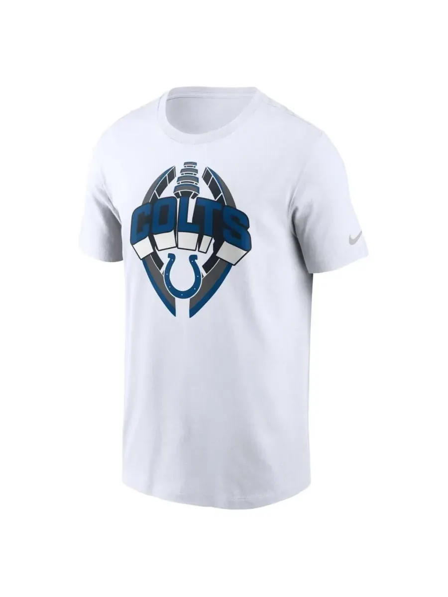 Nike Мужская белая футболка Indianapolis Colts Legend Icon Performance — изображение 3 из 3, белый