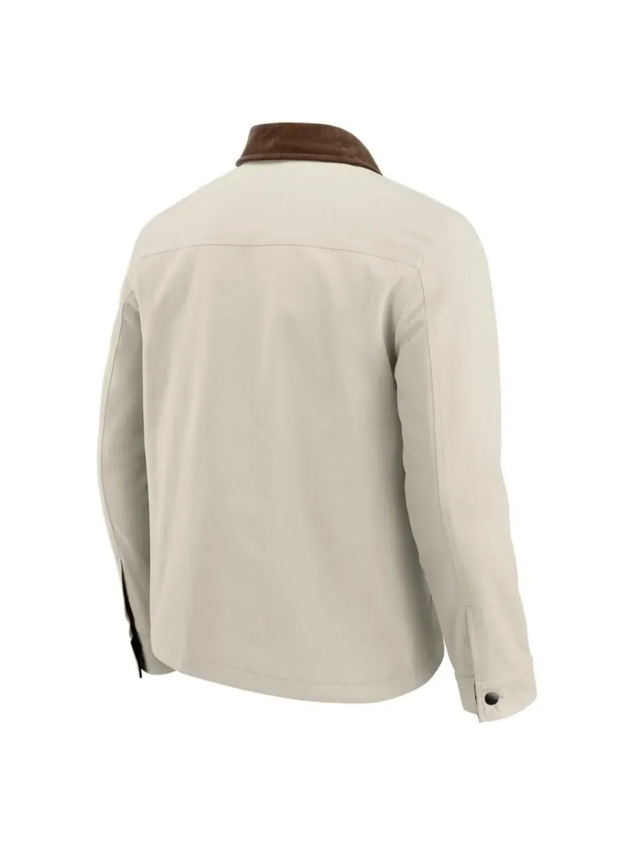 Fanatics Мужская куртка из коллекции NFL x Darius Rucker от Tan, New York Giants, из плотной — изображение 3 из 5, бежевый