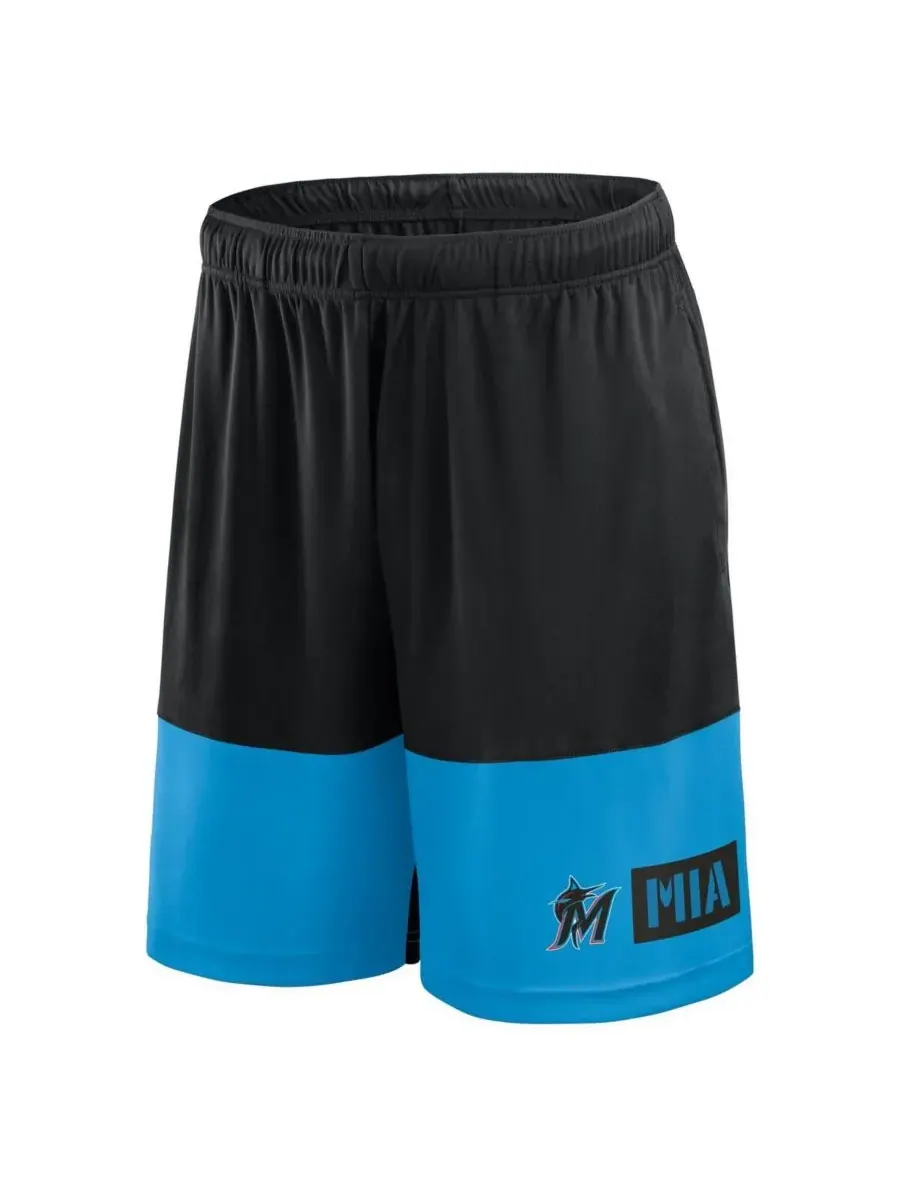 Fanatics Мужские черные шорты Miami Marlins Best of the Best — изображение 2 из 3, черный