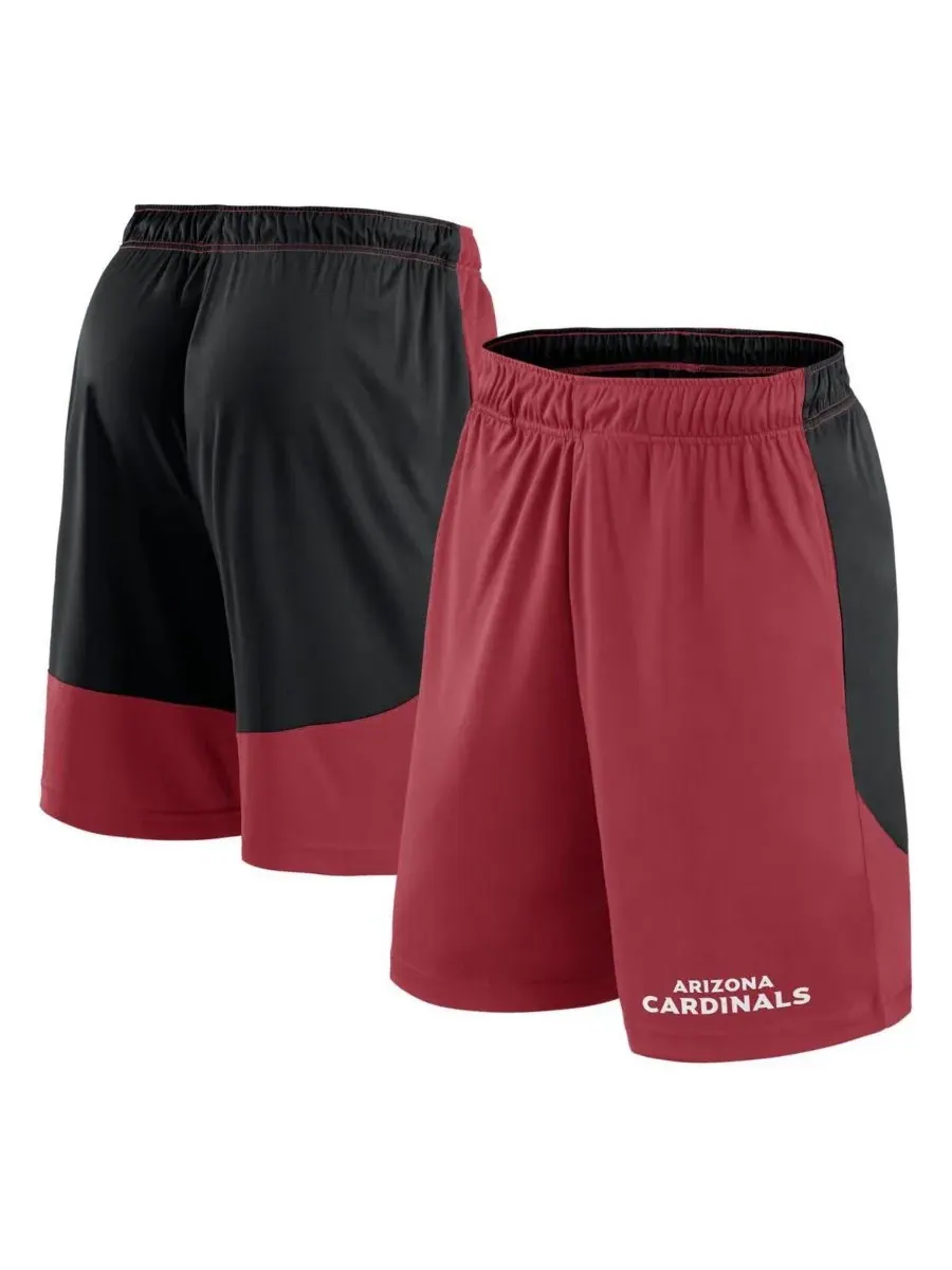 Fanatics Мужские шорты Arizona Cardinals в расцветке Cardinals/Black