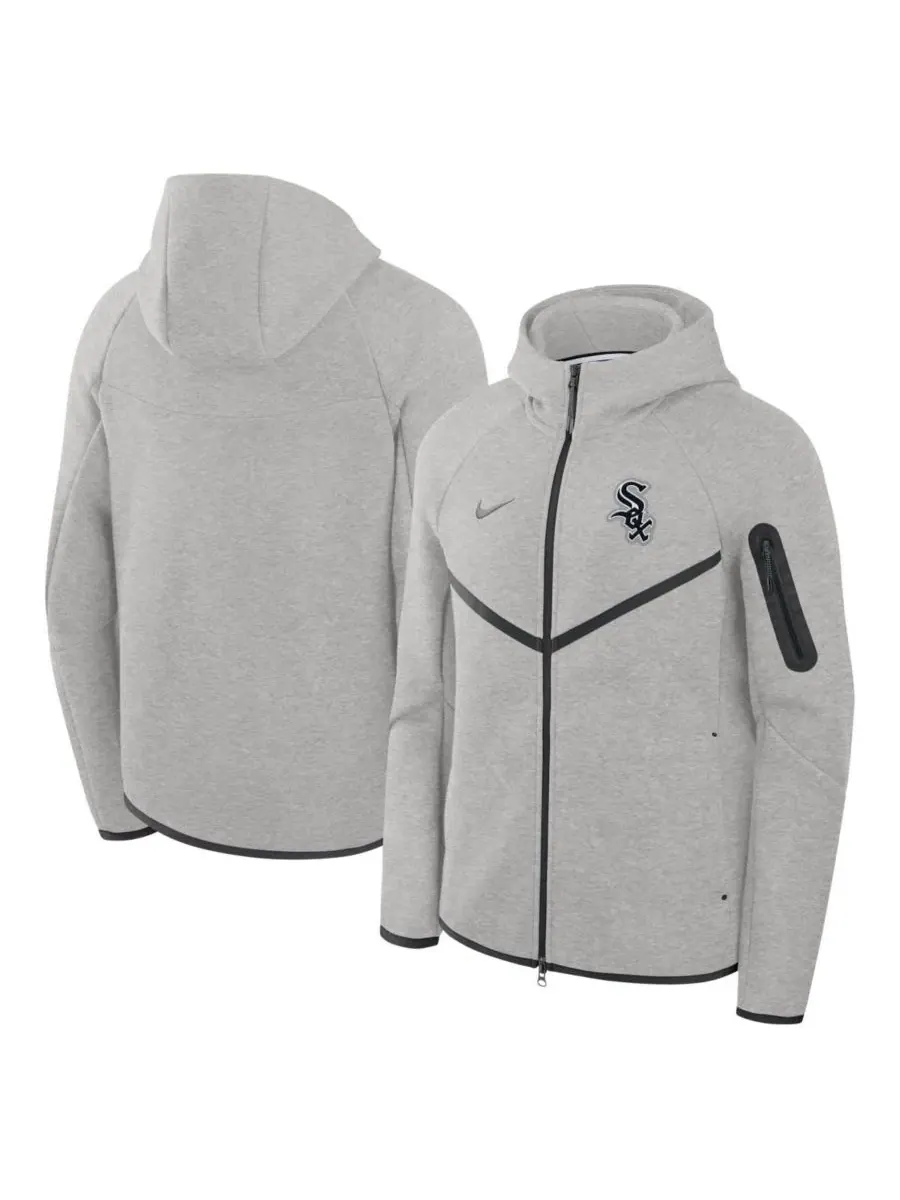 Толстовка Nike Tech Fleece с капюшоном и молнией, с регланом