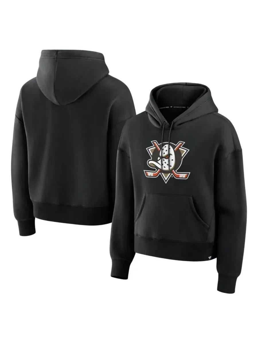 Женский худи с капюшоном Anaheim Ducks Essential Fanatics